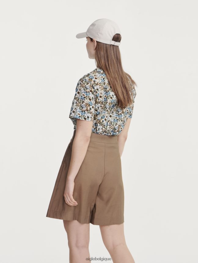 Aigle vêtements léger court cappuccino femmes HV42L2455