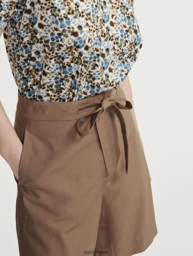 Aigle vêtements léger court cappuccino femmes HV42L2455