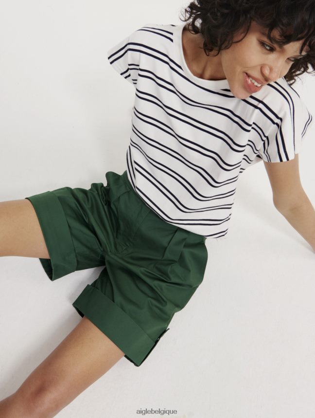 Aigle vêtements short à larges poignets botanique femmes HV42L2448