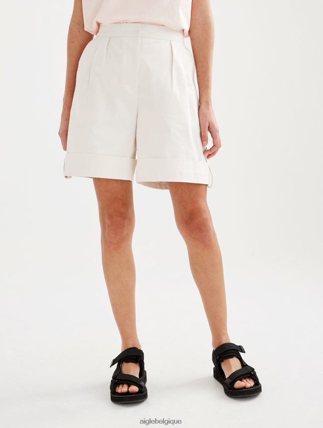 Aigle vêtements short à larges poignets lait femmes HV42L2428