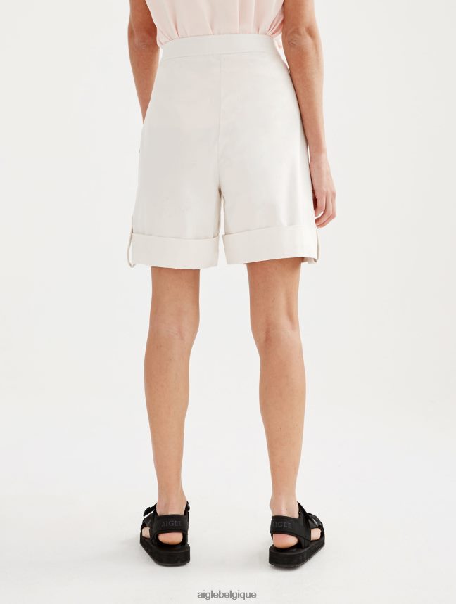 Aigle vêtements short à larges poignets lait femmes HV42L2428