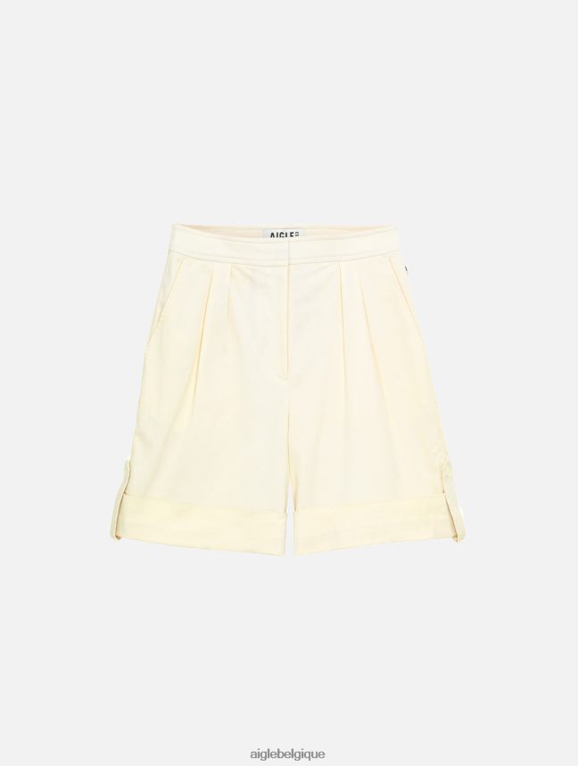 Aigle vêtements short à larges poignets lait femmes HV42L2428