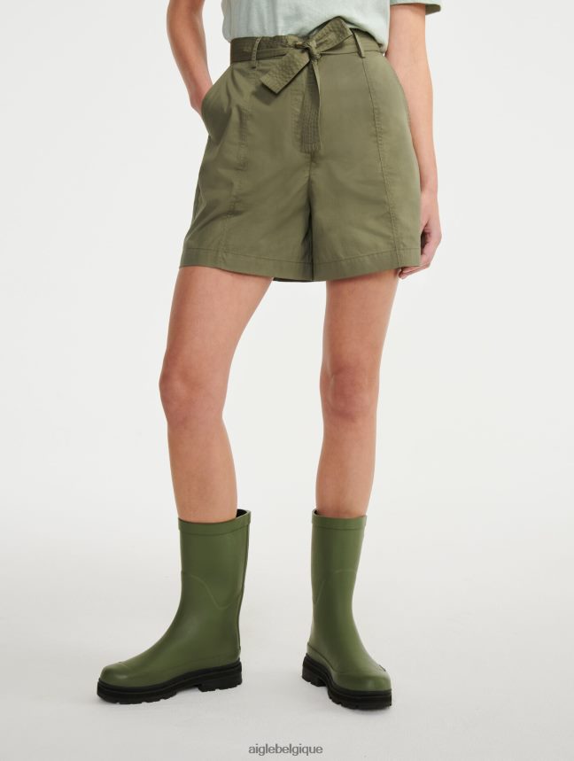 Aigle vêtements short paper bag à ceinture taillis femmes HV42L2693