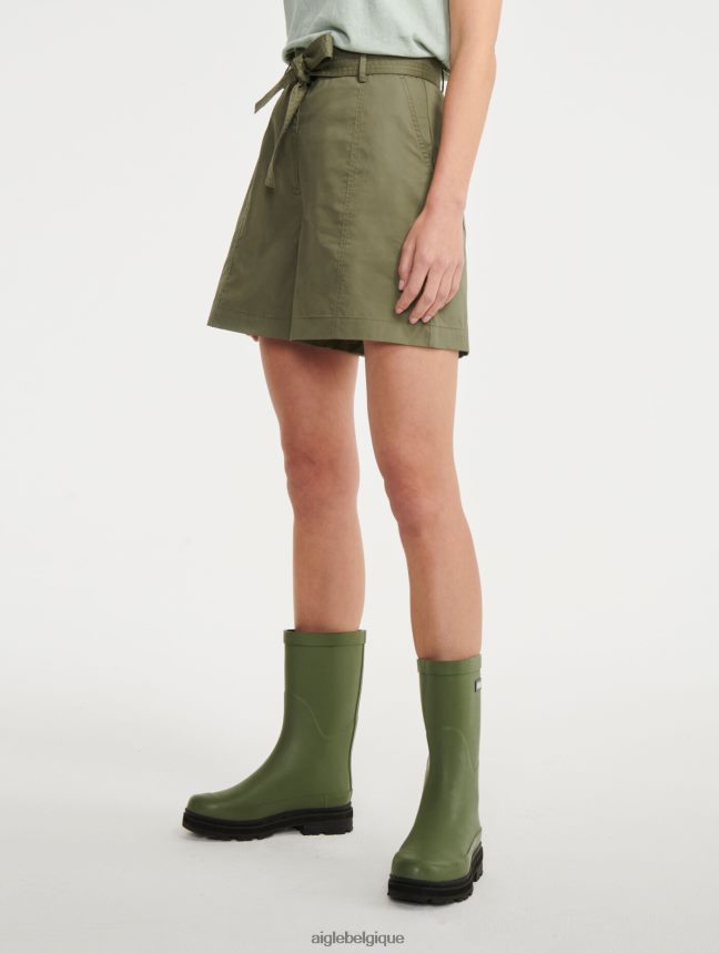 Aigle vêtements short paper bag à ceinture taillis femmes HV42L2693