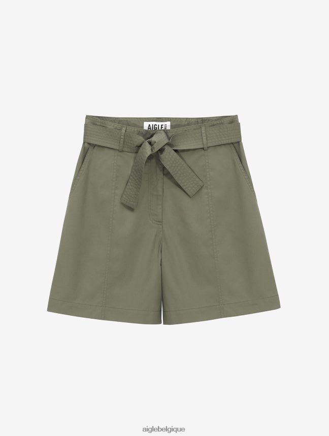 Aigle vêtements short paper bag à ceinture taillis femmes HV42L2693