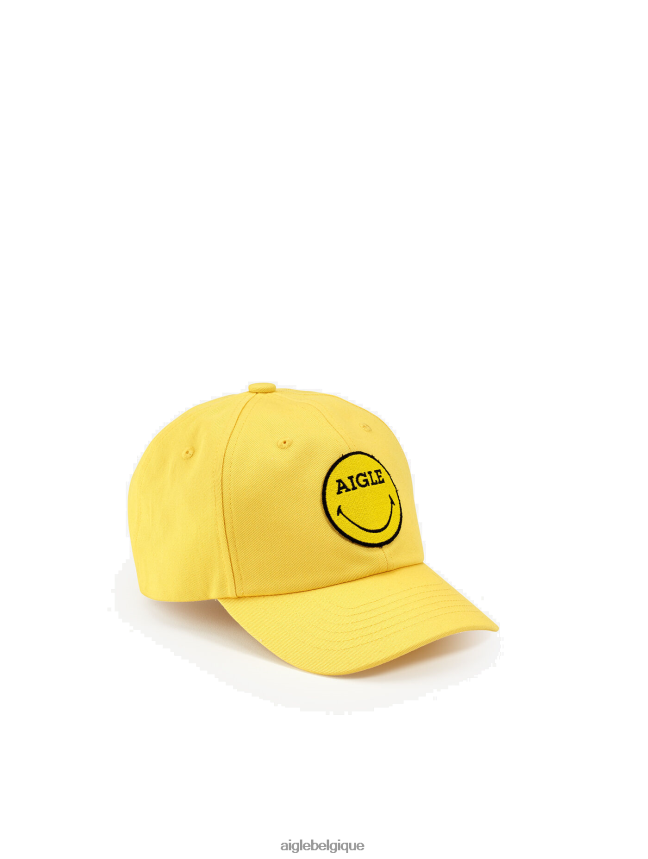 Aigle x Smiley accessoires casquette smiley jaune Hommes HV42L2400