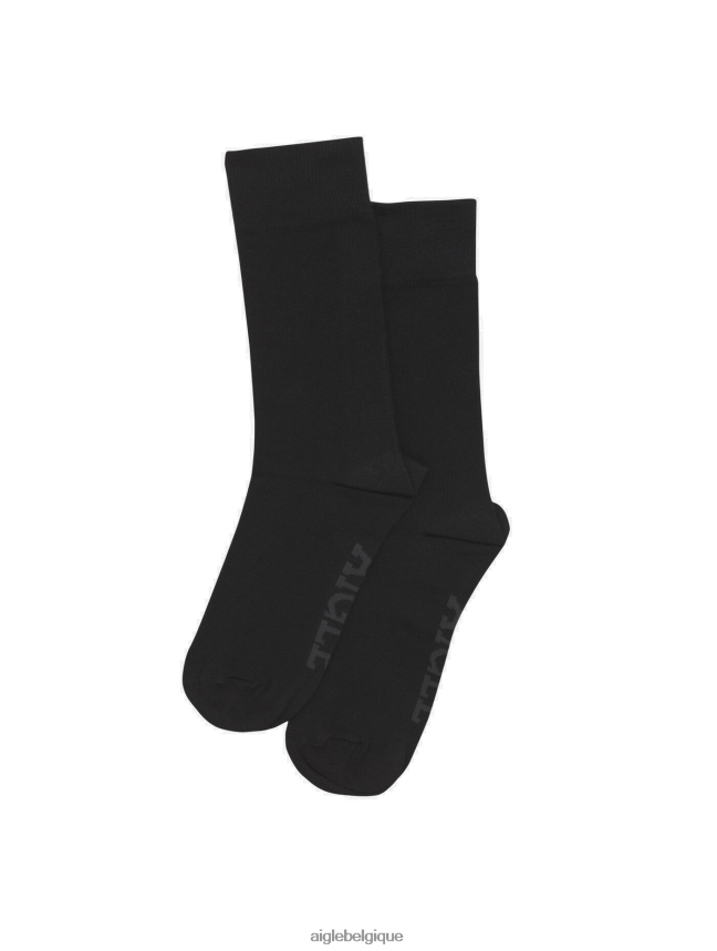 Aigle accessoires chaussettes éco-responsables Onyx noir Hommes HV42L2397