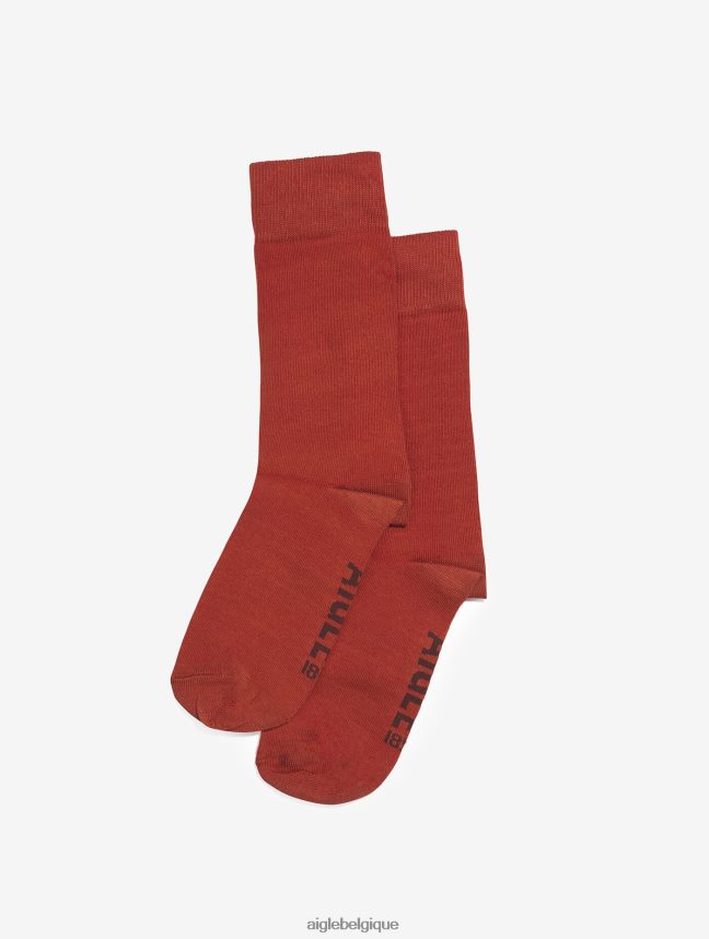 Aigle accessoires chaussettes jacquard iconiques goji Hommes HV42L2355