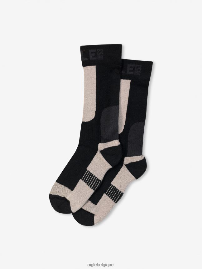 Aigle accessoires chaussettes respirantes coolmax osier Hommes HV42L2418