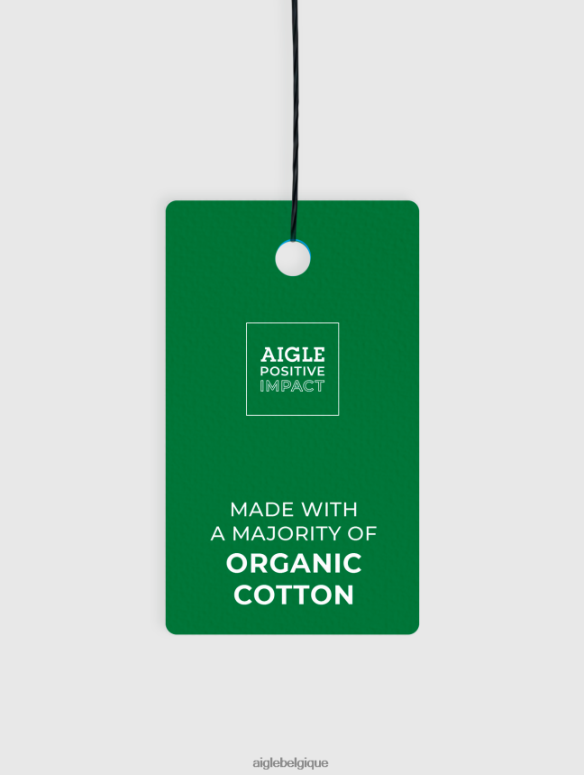 Aigle accessoires écharpe imprimée en coton biologique et soie multico pr Hommes HV42L2404