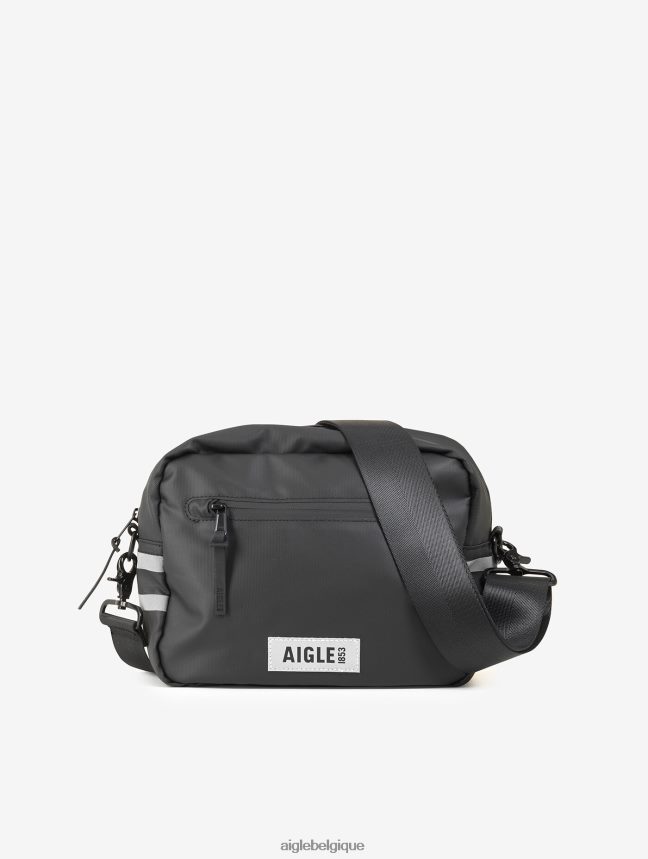 Aigle accessoires grand sac déperlant urbain avec bandes réfléchissantes 5l noir Hommes HV42L2387