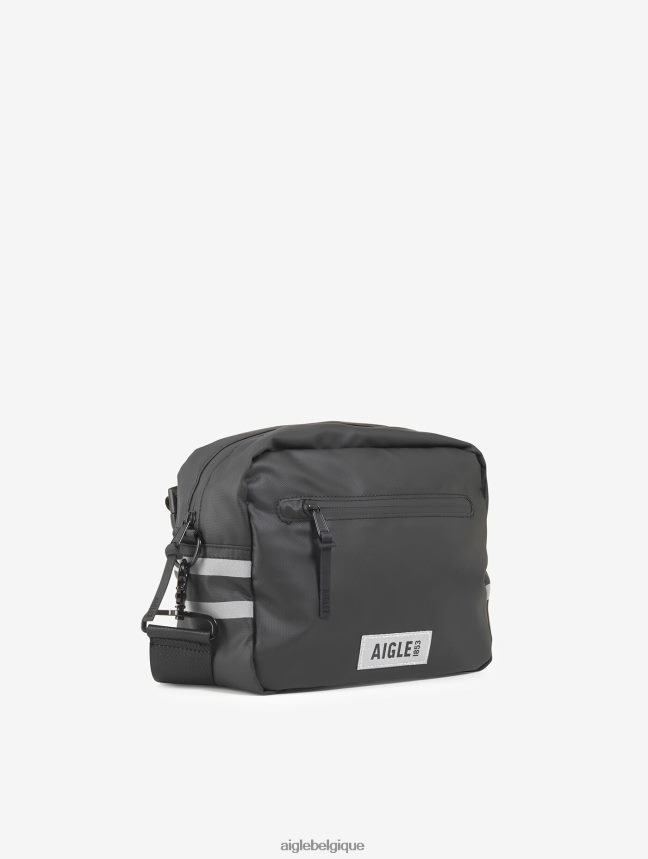Aigle accessoires grand sac déperlant urbain avec bandes réfléchissantes 5l noir Hommes HV42L2387