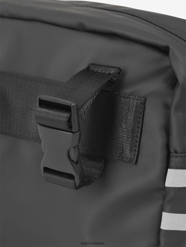 Aigle accessoires grand sac déperlant urbain avec bandes réfléchissantes 5l noir Hommes HV42L2387