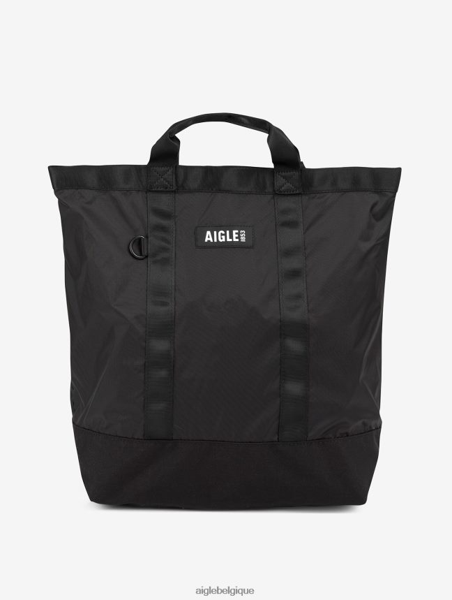 Aigle accessoires sac fourre-tout compactable noir Hommes HV42L2381