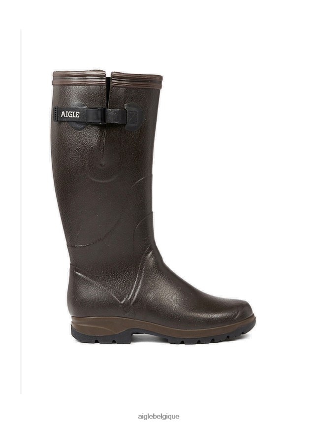 Aigle bottes bottes agricoles pour pieds et mollets larges fabriquées en france brun Hommes HV42L2252