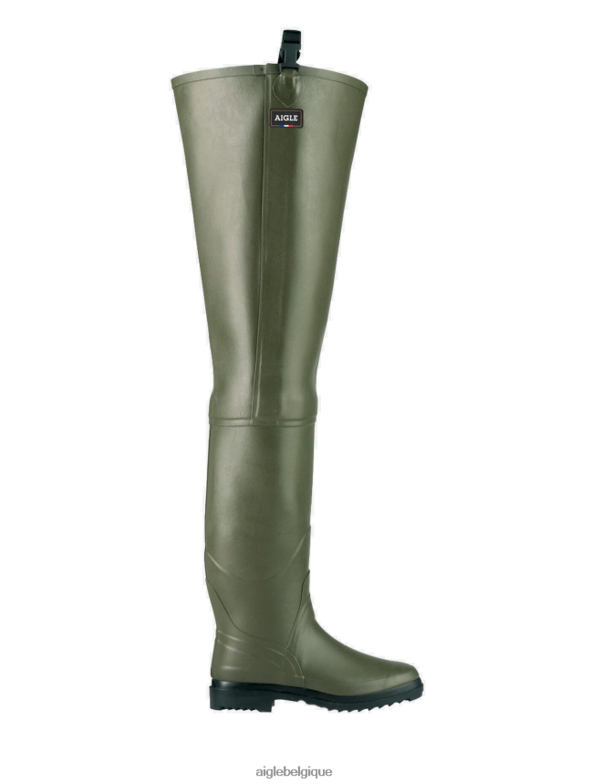 Aigle bottes cuisses de pêche pour professionnels fabriquées en france kaki Hommes HV42L2242