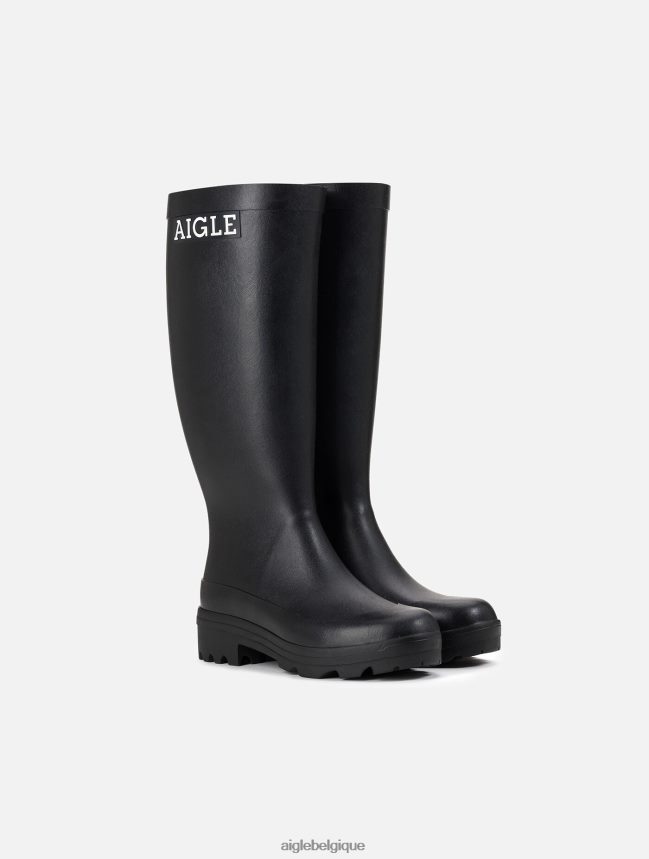 Aigle bottes la nouvelle icône fabriquée à la main en France noir Hommes HV42L2226