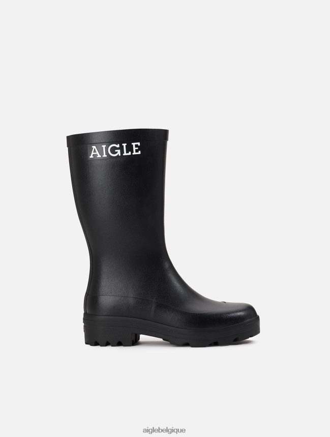 Aigle bottes la nouvelle icône fabriquée à la main en France noir Hommes HV42L2227