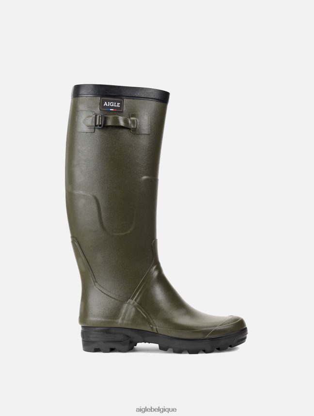 Aigle bottes un finissant kaki Hommes HV42L2236