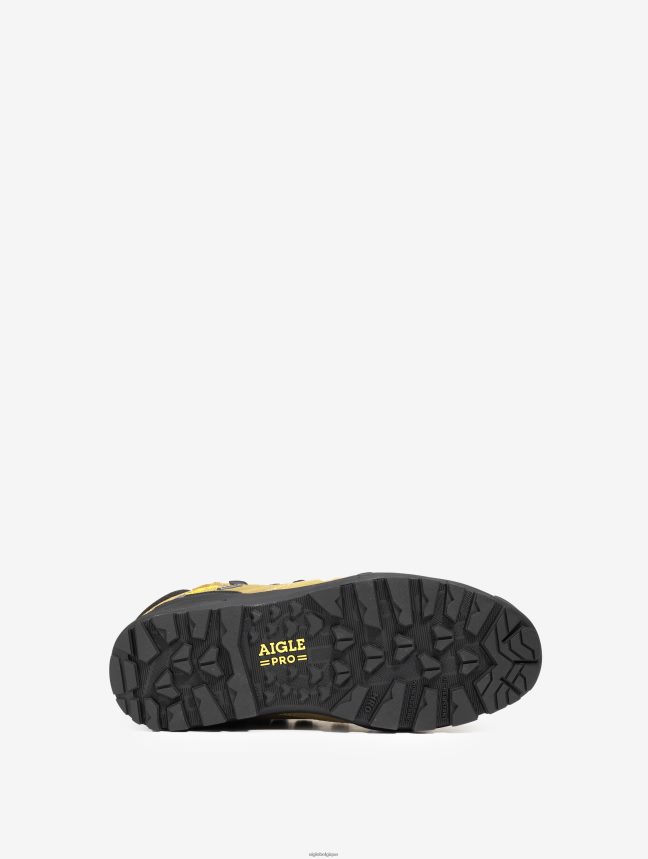 Aigle chaussures chaussures de sécurité en cuir imperméables et respirantes chameau Hommes HV42L2286