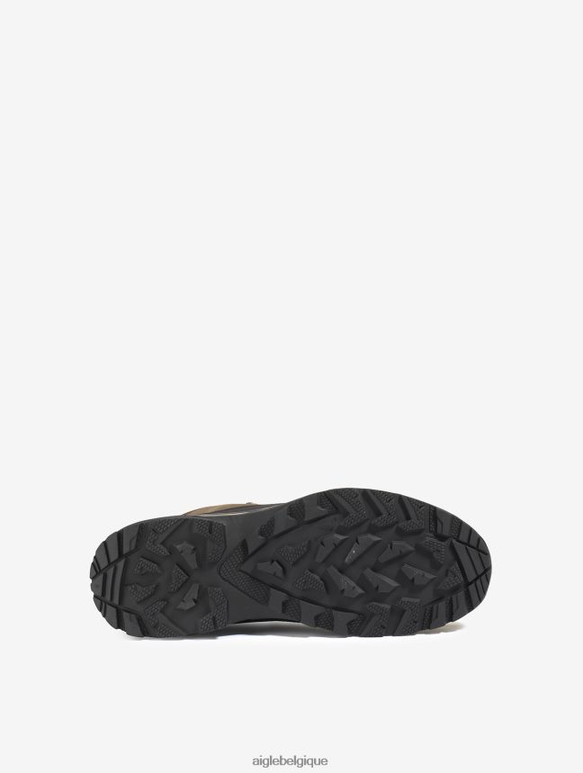 Aigle chaussures chaussures montantes en gore-tex avec embout à 360 degrés marron foncé Hommes HV42L2276