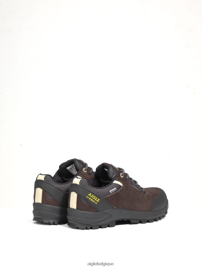 Aigle chaussures la chaussure de sécurité en cuir imperméable et respirante expresso Hommes HV42L2349