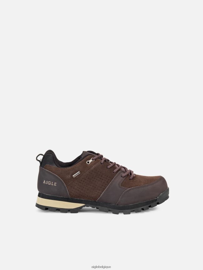 Aigle chaussures la chaussure en cuir imperméable ultra légère expresso Hommes HV42L2298