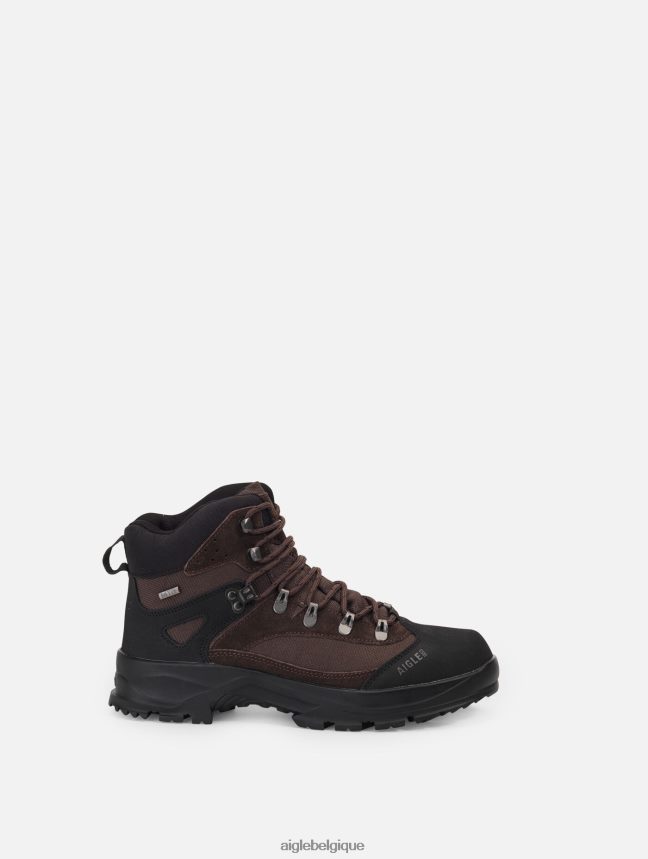 Aigle chaussures la chaussure montante mtd et respirante marron foncé Hommes HV42L2328
