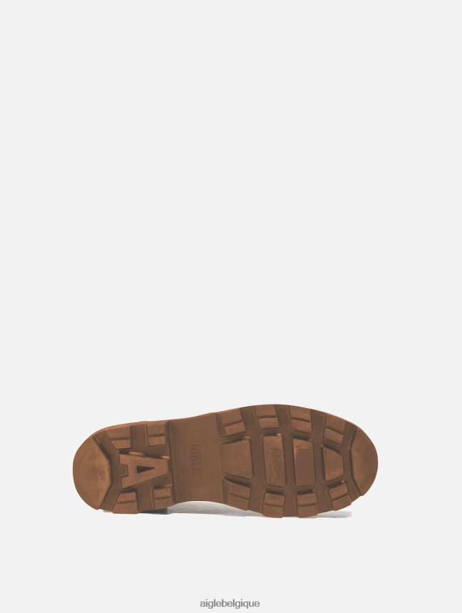 Aigle chaussures la chaussure polyvalente en coton recyclé noir Hommes HV42L2262