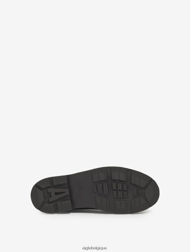 Aigle chaussures la derby en cuir cousu norvégien Bourbon Hommes HV42L2302