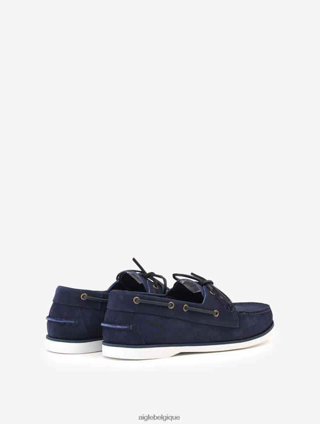 Aigle chaussures mocassin classique en cuir nubuck Empire Hommes HV42L2335