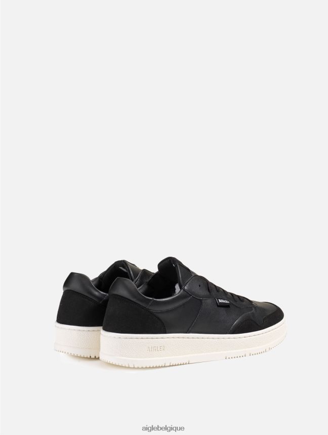 Aigle chaussures la sneaker en cuir durable noir Hommes HV42L2290