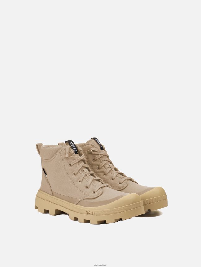 Aigle chaussures la chaussure de marche emblématique en polyester recyclé martre Hommes HV42L2272