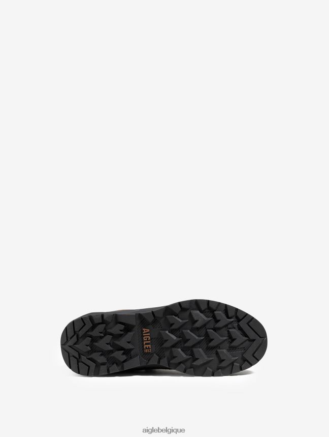 Aigle chaussures la chaussure de marche ultra légère avec membrane imperméable marron foncé Hommes HV42L2260