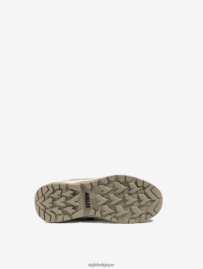 Aigle chaussures la chaussure de marche ultra légère avec membrane imperméable taupe Hommes HV42L2267