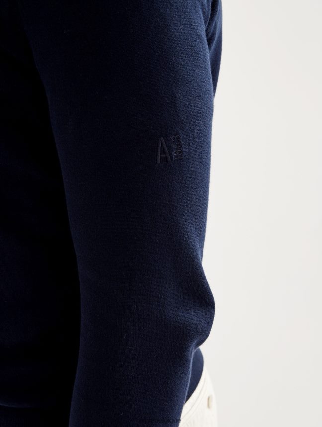 Aigle vêtements pull col montant à demi-zip en jauge fine Empire Hommes HV42L230