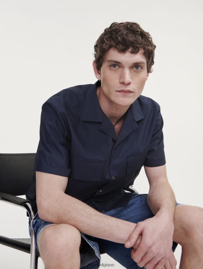 Aigle vêtements chemise militaire à manches courtes Empire Hommes HV42L249