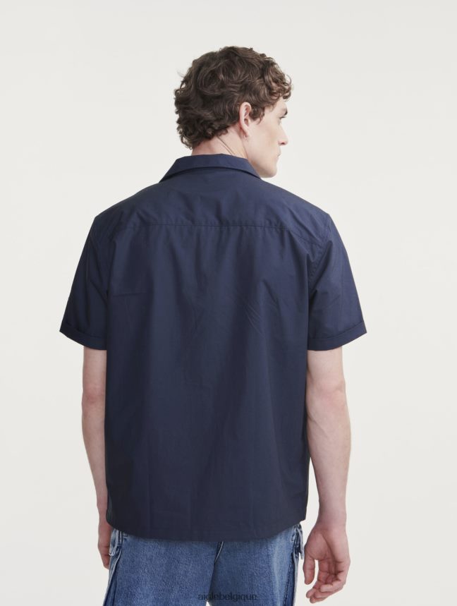 Aigle vêtements chemise militaire à manches courtes Empire Hommes HV42L249