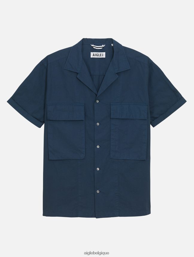 Aigle vêtements chemise militaire à manches courtes Empire Hommes HV42L249