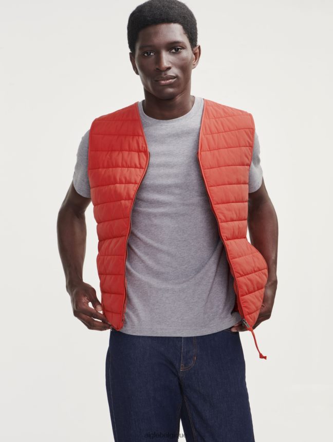 Aigle vêtements gilet court sans manches matelassé sorona dupont wr Harissa Hommes HV42L2196