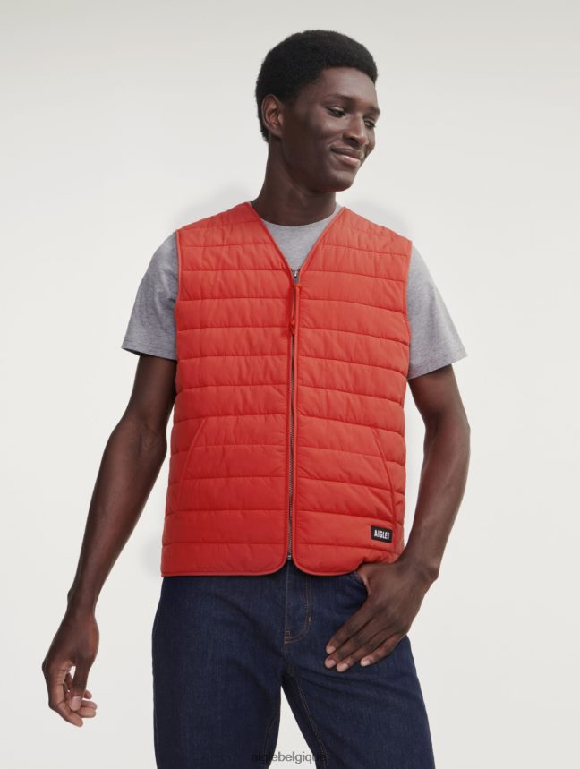 Aigle vêtements gilet court sans manches matelassé sorona dupont wr Harissa Hommes HV42L2196