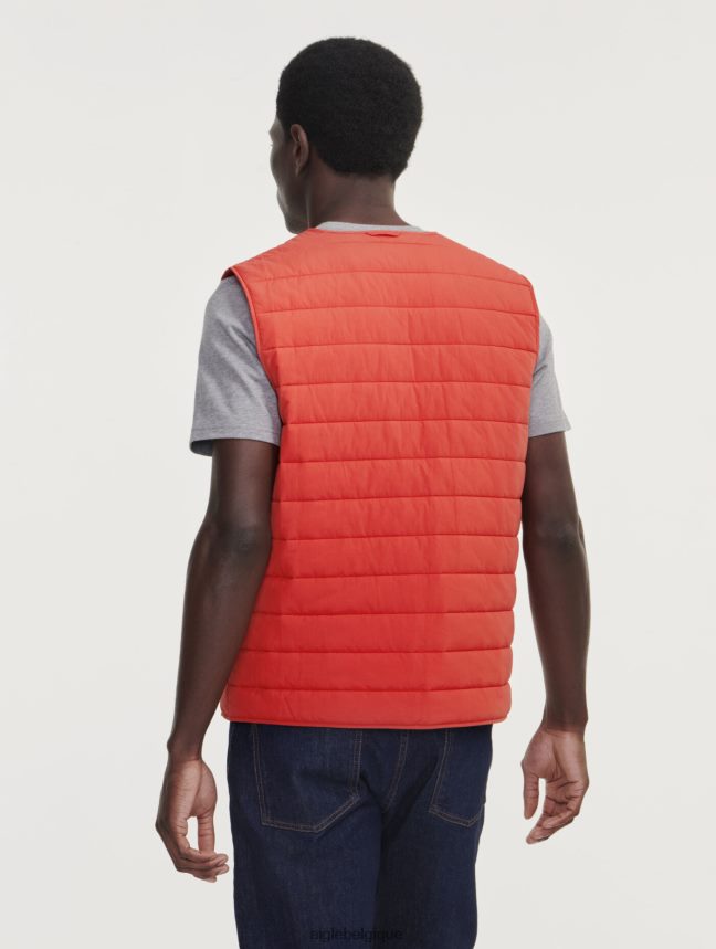 Aigle vêtements gilet court sans manches matelassé sorona dupont wr Harissa Hommes HV42L2196