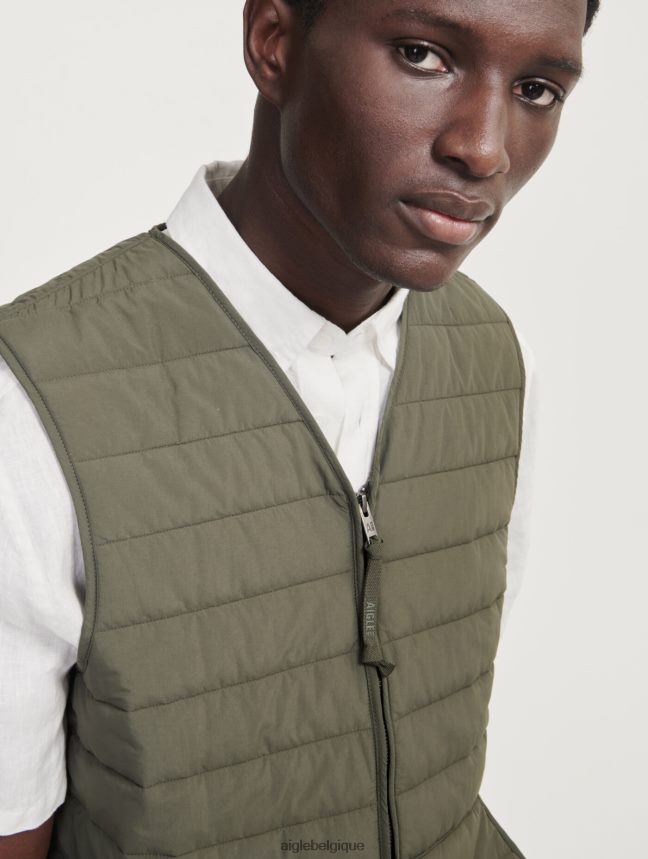 Aigle vêtements gilet court sans manches matelassé sorona dupont wr avocat Hommes HV42L2179