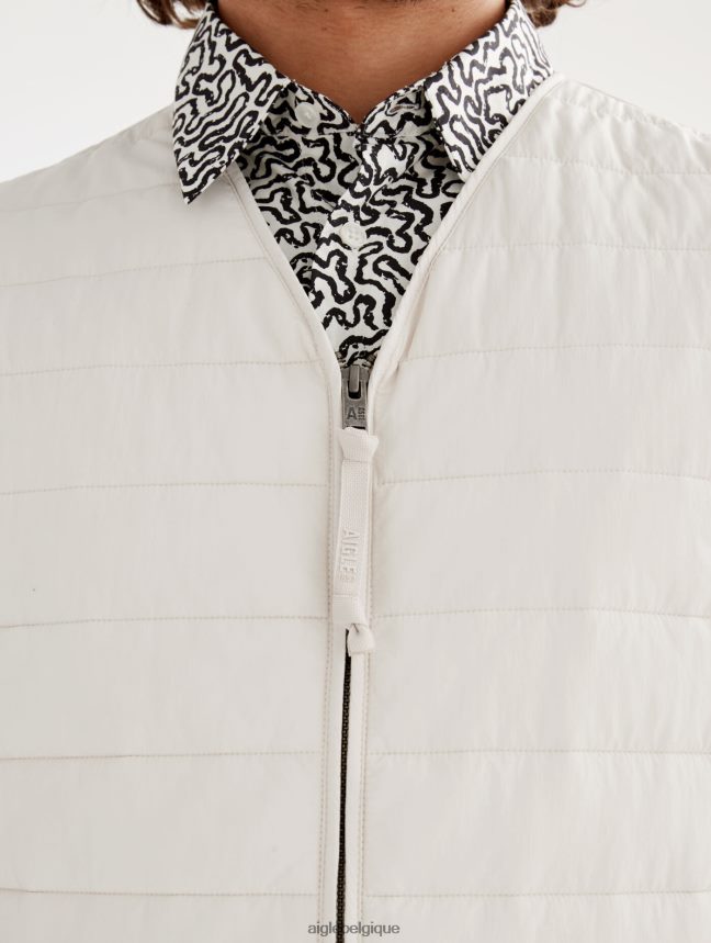 Aigle vêtements gilet court sans manches matelassé sorona dupont wr martre Hommes HV42L2187