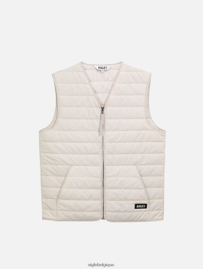 Aigle vêtements gilet court sans manches matelassé sorona dupont wr martre Hommes HV42L2187