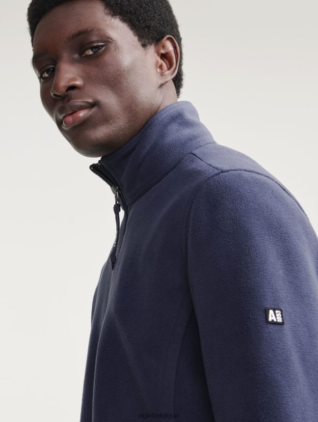 Aigle vêtements polaire en microfibre avec zip Empire Hommes HV42L231