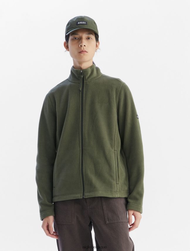 Aigle vêtements polaire en microfibre avec zip avocat Hommes HV42L214