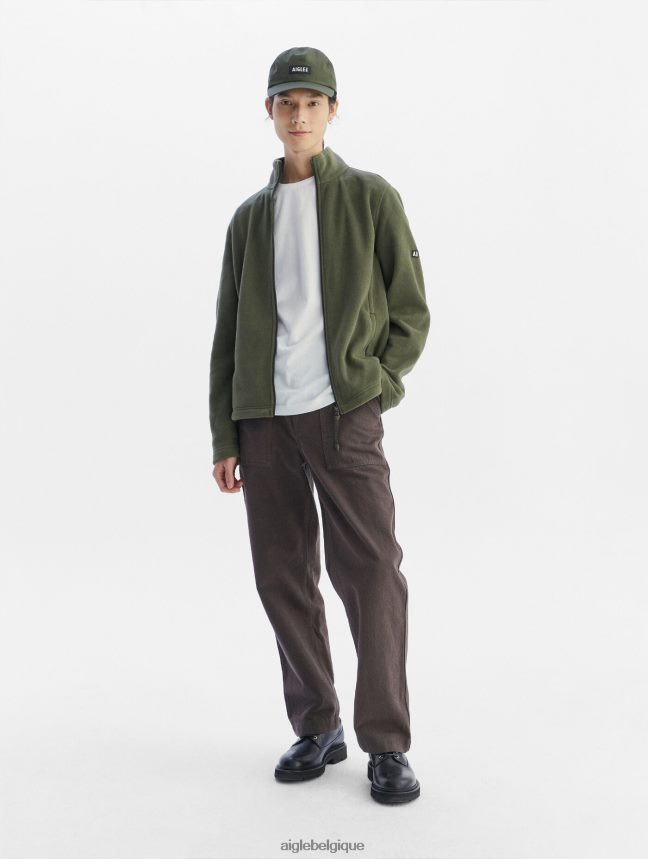 Aigle vêtements polaire en microfibre avec zip avocat Hommes HV42L214