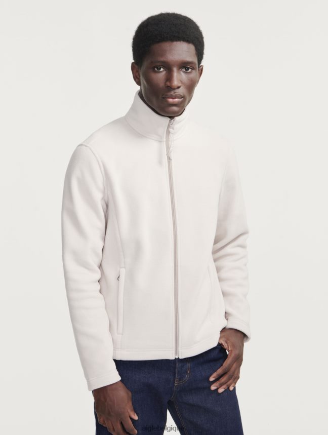 Aigle vêtements polaire en microfibre avec zip martre Hommes HV42L261