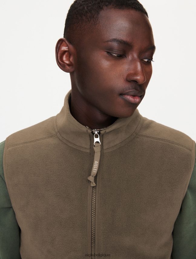 Aigle vêtements polaire sans manches en microfibre ou moi Hommes HV42L2109